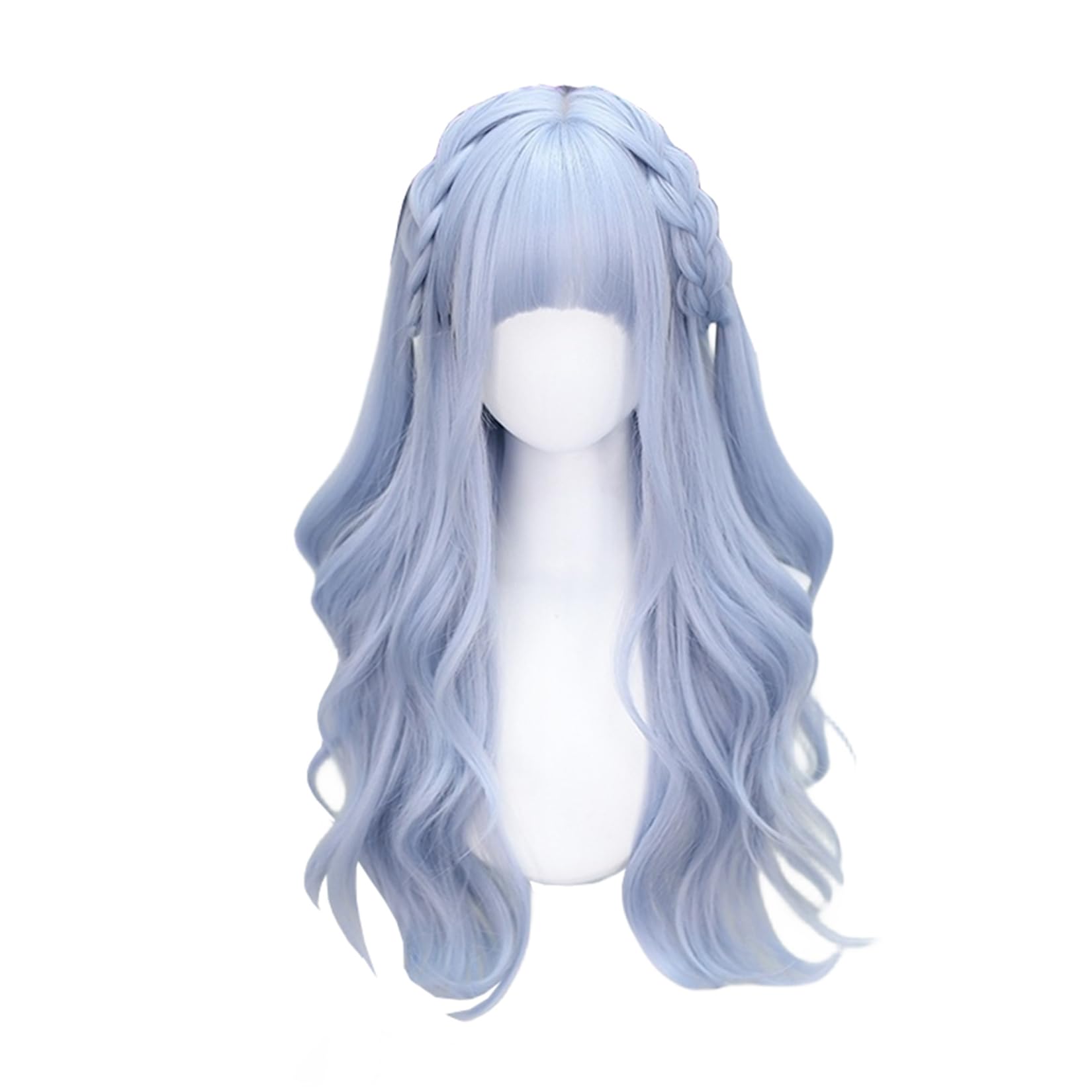 大衆演劇かつら水色　専用ケース付き Amazon.co.jp: [ラウバオショッピング]ロリータ 水色 コスプレウィッグ